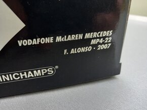 F1 MCLAREN MERCEDES MP4/22 2007 ALONSO MINICHAMPS 1:18 - 11