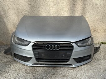 Predok komplet Audi A4 B8 Lift 2.0tdi 143hp kapota naraznik - 11