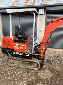 Takeuchi TB15 Japonsky MiniBager - 11