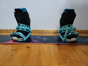 Predám dámsky snowboard komplet - 11