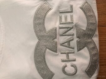 CHANEL originál white damske tricko L - 11