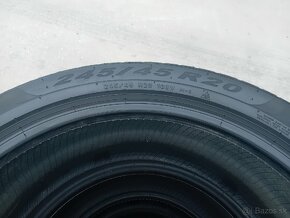 Zánovné zimné pneumatiky Pirelli 245/45R20 103V - 11