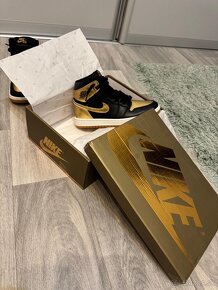 Jordan Nike 1 High Golden Black - 11