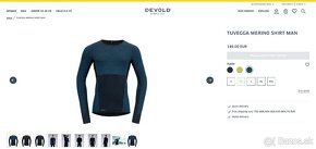 Merino tričko Devold Tuvegga Sport Air Shirt Man - 11