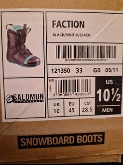 Snowboardove topanky Salomon Faction 28,5 - 11