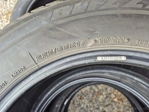 225/65 r17 zimné 4 ks GTRADIAL+BRIDGESTONE 8 - 5,6 mm - 11