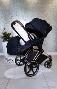 TROJKOMBINÁCIA CYBEX ROSEGOLD MIGHTNIGHT BLUE - 11