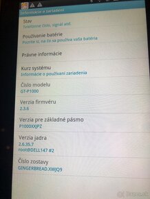 Predám tablet / mobil SAMSUNG Galaxy tab, model - 11