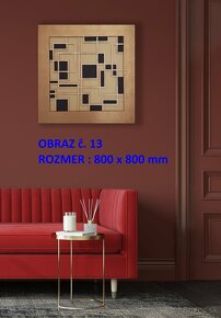 3D Obraz – Ornament na stenu - 11