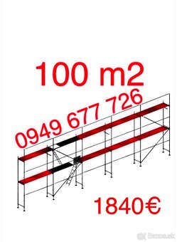 Predám lešenie stavebné lešenie fasadne certifikované - 11