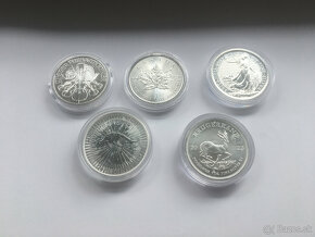 1 oz Ag mince - investicne striebro - 11