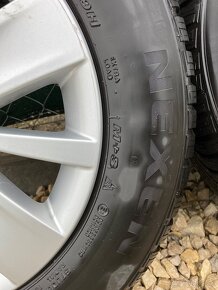 Volkswagen alu disky R16 5x112 s pneumatikami 215/60 - 11