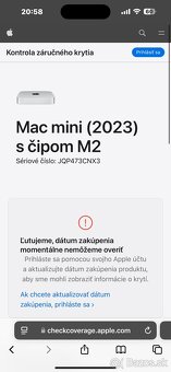 Apple Mac mini M2  8 GB/256 GB (nový neaktivovaný) - 11