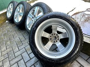 ALU disky DEZENT 5x108 R17 215/55 R17 zimné GOOD YEAR - 11