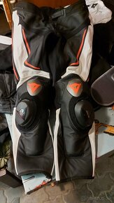 Pánske kožené moto nohavice Dainese veľ. 56 - 11