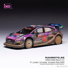 Modely Ford Puma Rally1 1:43 IXO - 11