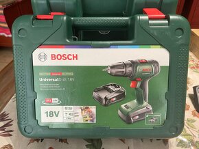 Bosch UniversalDrill 18V 2 baterky nova nepoužívaná - 11