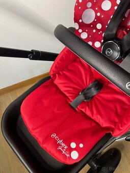 Poťah Cybex Priam 4.0 petticoat red by Jeremy Scott - 11