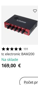 Ponúkam na predaj Repro bednu + zosik Tc elektronic - 11