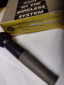 Retro mikrofóny AKG, Shure. VHF mikrofón NADY. - 11