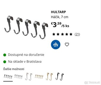 Ikea hultarp - kolekcia kolajnic do kuchyne - 11