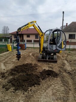 Prenajom minibager, alebo nakladač s dovozom. - 11