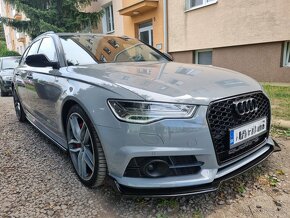 AUDI A6 SPOJLER LIPKO SPLITER POD PREDNY NARAZNIK - 11