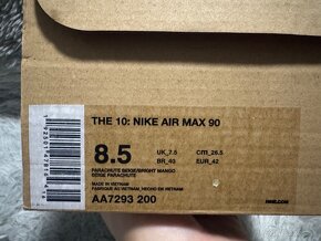 Off White Nike Airmax 90 Beige - 11