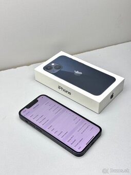 iPhone 13 MINI MIDNIGHT ORIGINÁL TOP STAV - 11