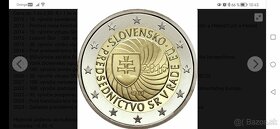 2€ slovenske mince v UNC kvalite - 11