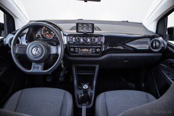 Volkswagen Up 1.0 high Up - 90tis. km, výhrev, pano, senzory - 11