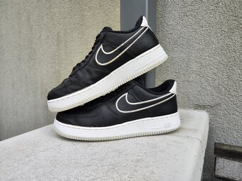 NIKE AIR FORCE 1 Low - Black & White, Originál vel. 42.5 EUR - 11