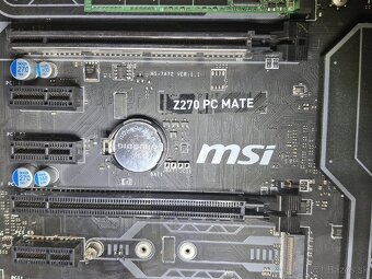 MoBo+CPU; MSI Z270 PC MATE + i3-6100 - 11