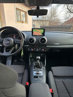 Audi A3 sedan 2017 1,6 tdi 85kW 79tisíc km webasto - 11