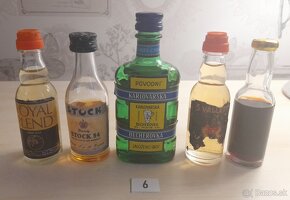 MINI FĽAŠTIČKY S  ALKOHOLOM - 11