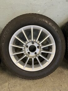 Mercedes zimné 195/65 r15, disky 15x6,5j, 5x112 - 11