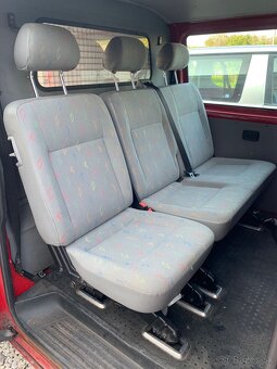 VW transporter T5 2,5tdi 4x4 dlhá verzia 6miest - 11