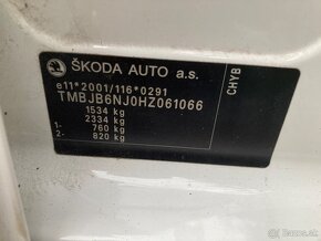 SKODA FABIA COMBI 1.0 MPI ROK VÝROBY 2017 - 11