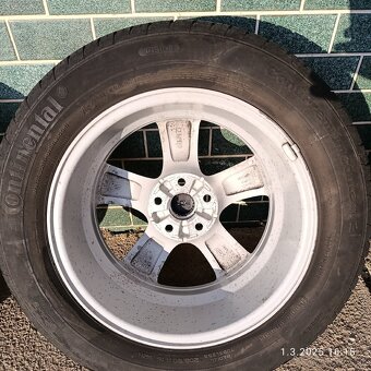 Alu kolesa 6.5x16 et39 + letné 205/60 R16 - 11