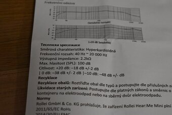 Rollei Hear Me Pro - kvalitny mikrofon pre zrkadlovku kameru - 11