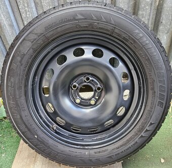 Originálna zimná sada VW - 5x100 r16 +Bridgestone 195/60 r16 - 11