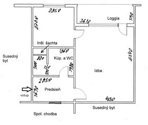 1 izbový byt s loggiou pri pešej zóne, Rajecká - 11