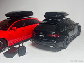 Audi RS6 Avant 1:24 - čierna alebo červená metalíza - 11