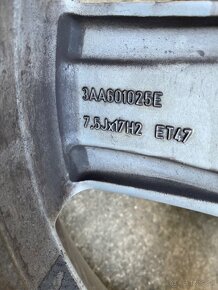 ✅ R17 ®️ Originál VW Passat 5x112 ET47 ✅ 205/50 R17 Leto - 11