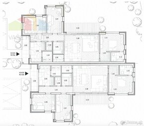 Rodinný dom (dvojdomy) -  Lednické Rovne, pozemok 367 m2(mož - 11