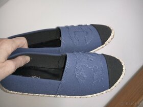 Damske/dievcenske nove platenky espadrilky 39 - 11