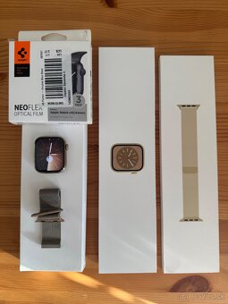 Apple Watch Series 8 GPS + Cellular 45mm Gold Stainless - 11