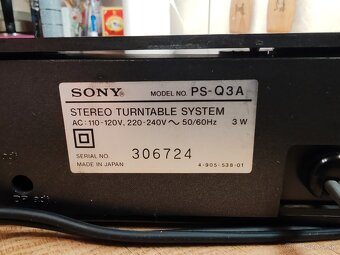 Sony PS-Q3. Sony fh - 11