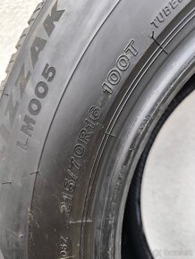 215/70 R16 Bridgestone zimne pneumatiky - 11