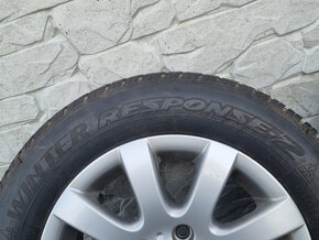 Sada zimnych hlinikovych diskov VW 15" 5x112 ET50 195/65 R15 - 11